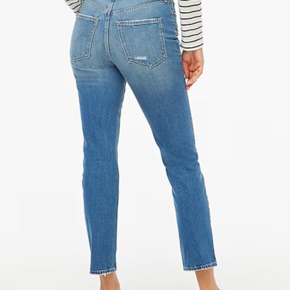 J. Crew Factory Premium Edition straight jean with button fly - Picture 3 of 7